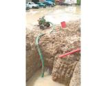 Causa constructora mega fuga de agua