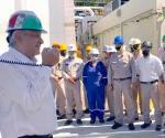 Visita AMLO la Refinería de Madero, Tamaulipas