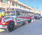 Mantienen tarifa del transporte público