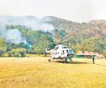 Avanza control de incendio en El Cielo