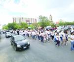 Marchan por la paz en Ciudad Victoria