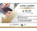 Encuentran trabajo a través del Portal del Empleo