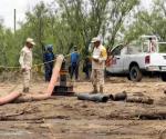 Identifican posible punto de ingreso de agua a la mina