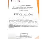 Reconocen la labor de Hospital general