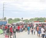 Se enferman los migrantes