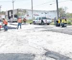 Agradecen vecinos el bacheo de las arterias