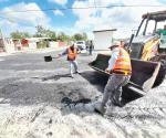 Bachean calles en Hijos de Ejidatarios