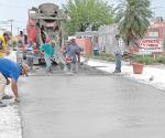 Avanza pavimentación en el fraccionamiento Del Río