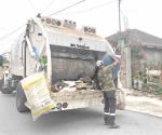 Intensifican  la recolección de basura en Nuevo Progreso