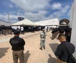 Rinden homenaje luctuoso a policía federal caído