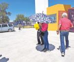 Sufren abuelitos por ola de calor