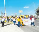 Caminan contra el cáncer infantil