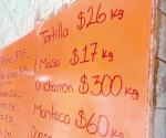 Se estabiliza el precio de tortilla