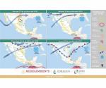 Habrá lluvias y frente frío