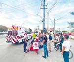 Cafre arrolla a ciclista