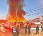 Ligan incendios y crimen