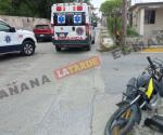 Reportan graves a motociclistas