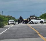 Aseguran 2 camionetas tras enfrentamiento