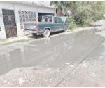 Afectan aguas negras a colonia Lázaro Cárdenas