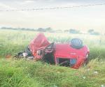 Fuerte accidente en Guardados de Abajo