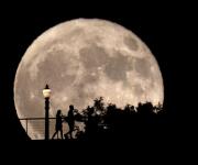 La superluna de agosto fue la primera de 4 de este año