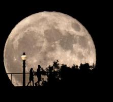 La superluna de agosto fue la primera de 4 de este año