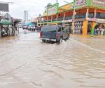 Fuertes lluvias en Nuevo Progreso