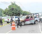 Atropellan policías a una motociclista