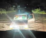 Lluvia inunda seis colonias