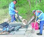 Inundaciones por la basura