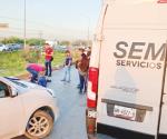 Auto ´fantasma´ arrolla a mujer