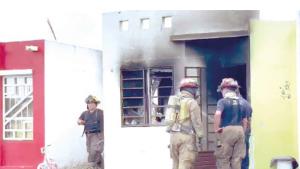 Arde vivienda en Puerta Grande