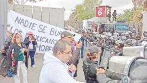 Reclaman CJF y Jufed operativo contra protestas afuera del GP