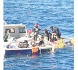 Rescatan barco en Texas