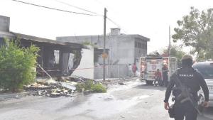 Explosión de vivienda sí fue provocada: afectada