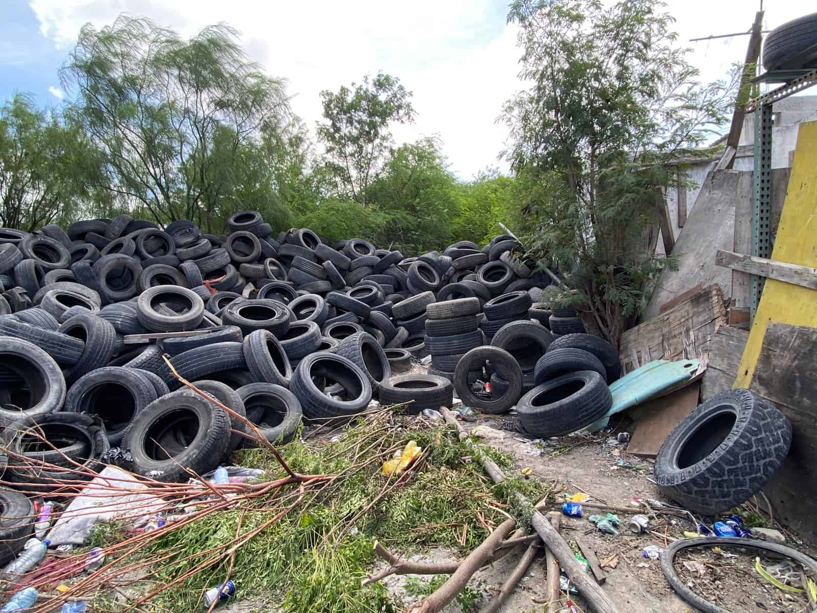 Proliferan sin control los tiraderos de llantas