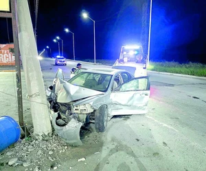 Dos choques y una fuga: en R&iacute;o Bravo, ni sus luces